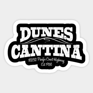 DUNES CANTINA Sticker